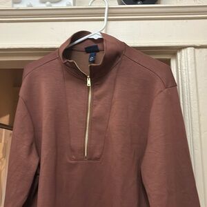 Half zip comfy zip up Scoop (12-14) Med